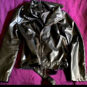 Pleather jacket